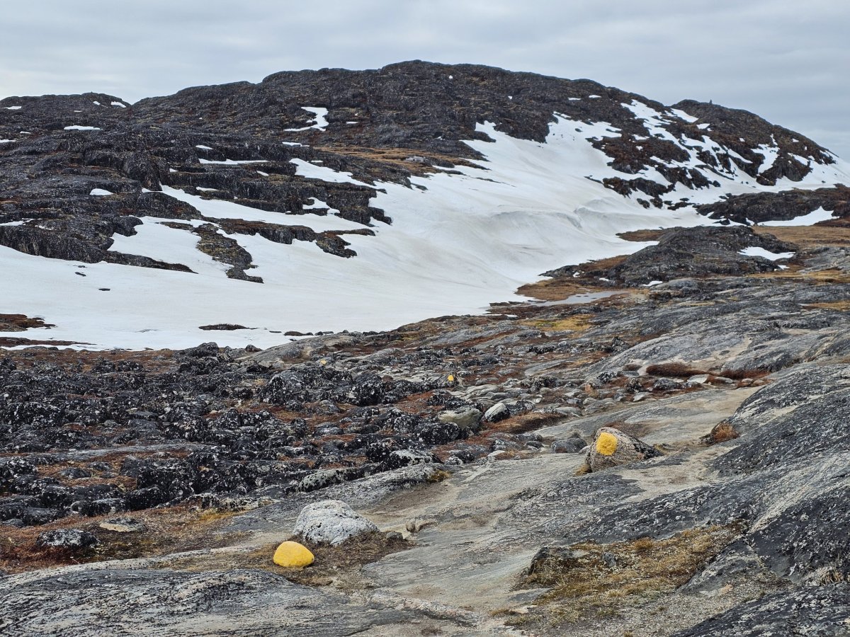 Značení, žlutá turistická stezka