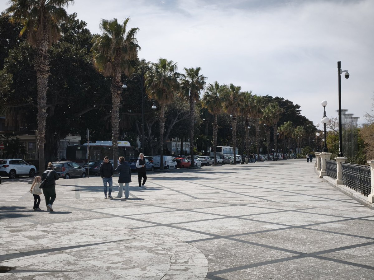 Nábřeží Lungomare di Reggio Calabria