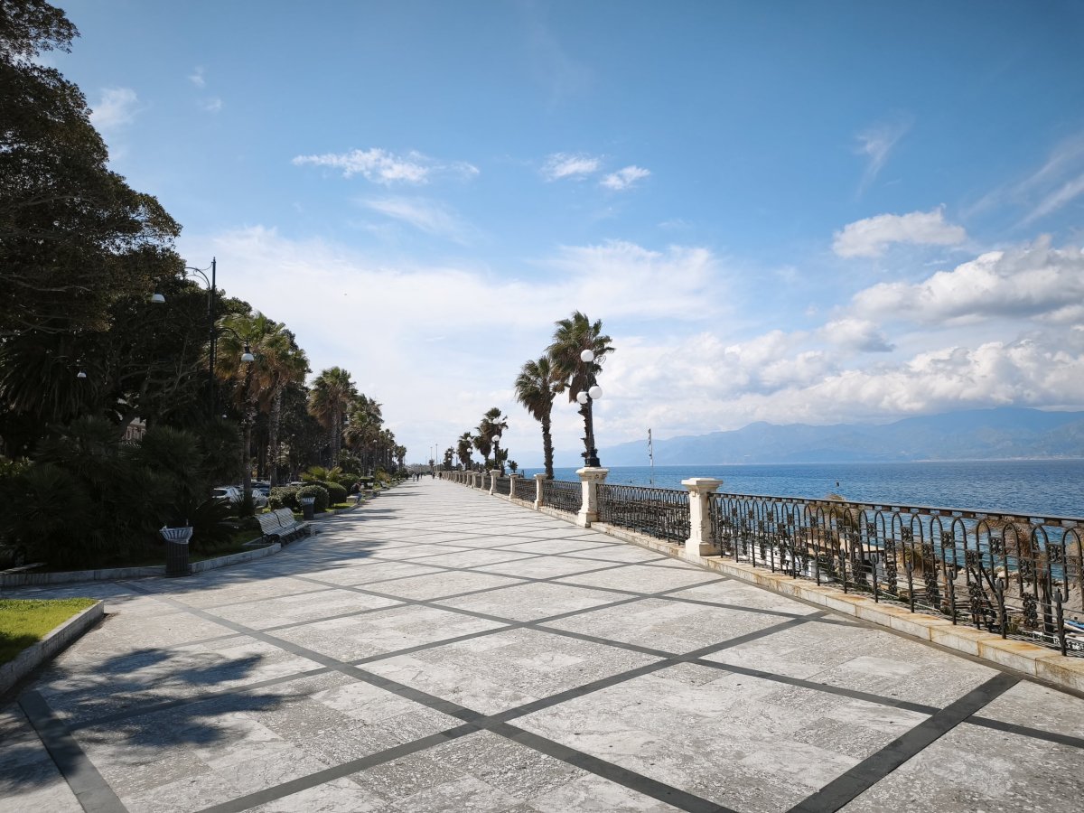 Nábřeží Lungomare di Reggio Calabria