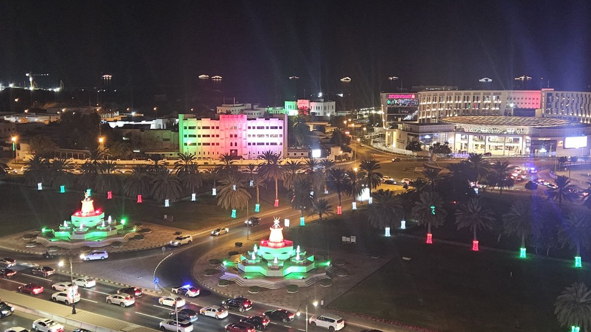 Město v národních barvách