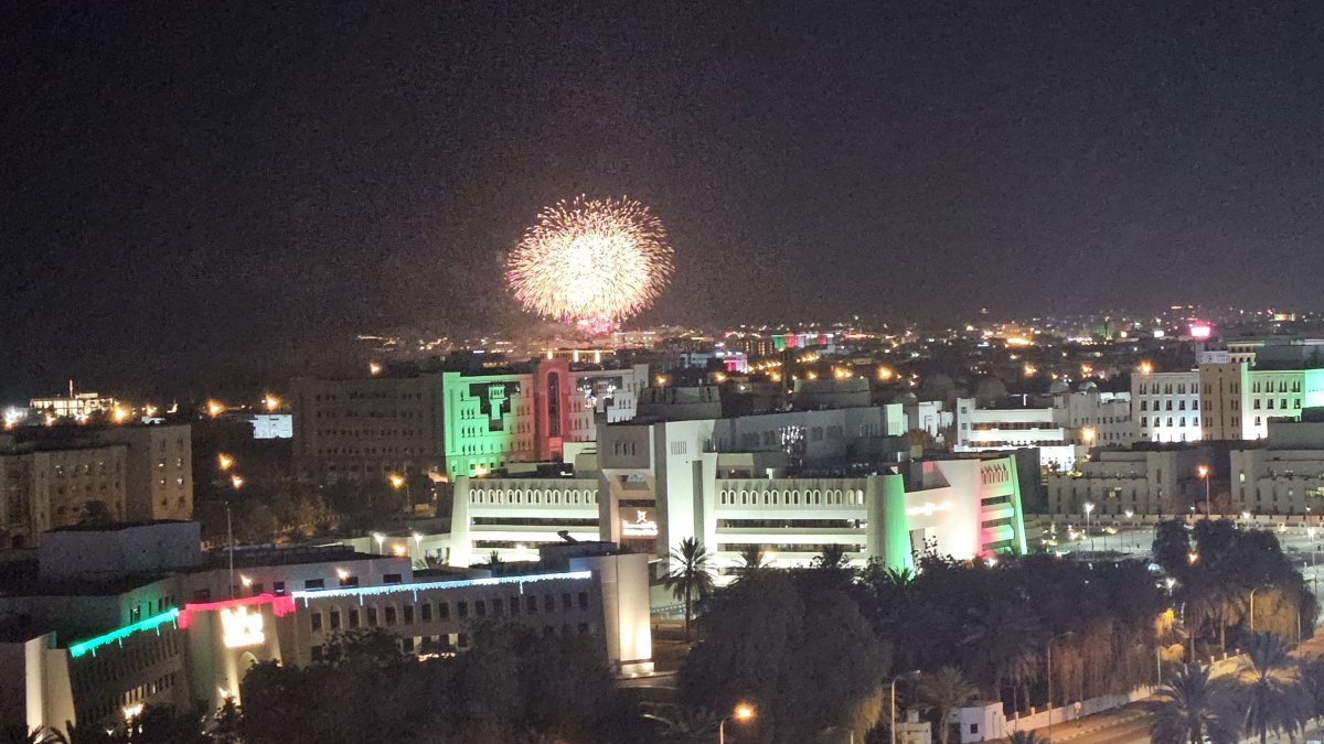 Ohňostroj k Národnímu dni