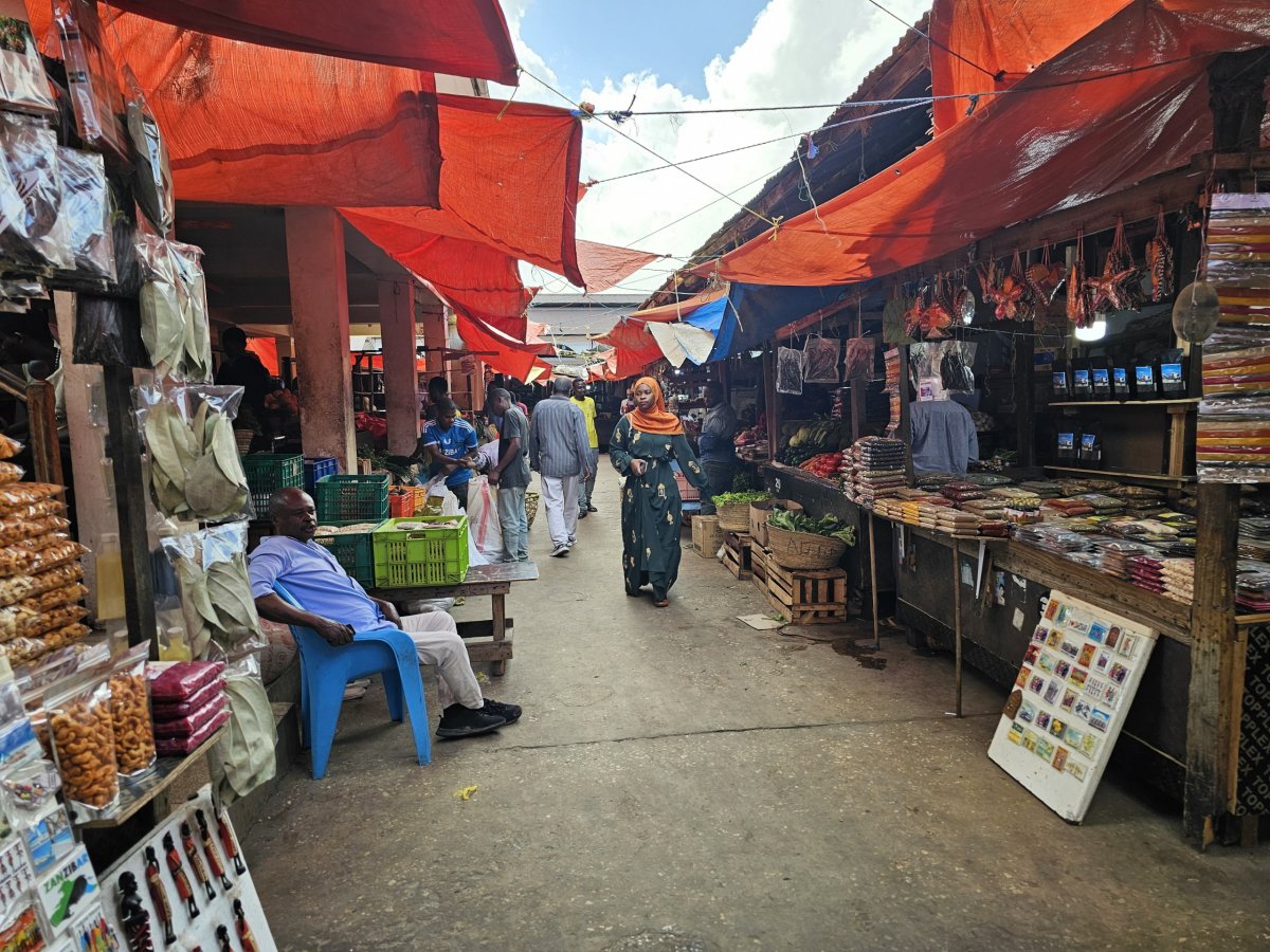 Centrální trh, prodej koření