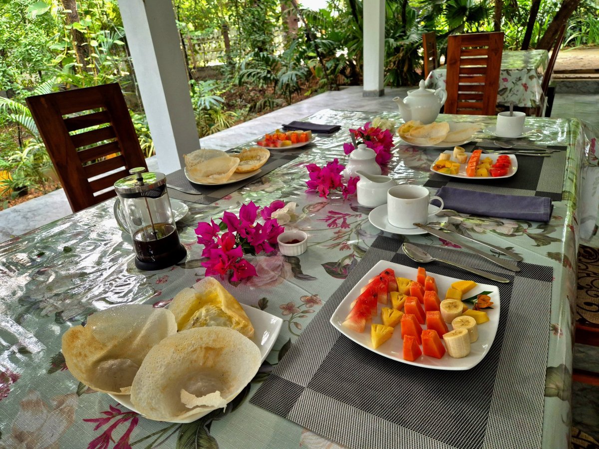 Snídaně v Heaven in Satinwoods