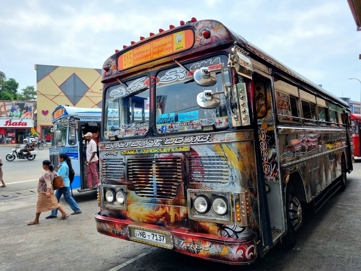 Krásně vyzdobené autobusy