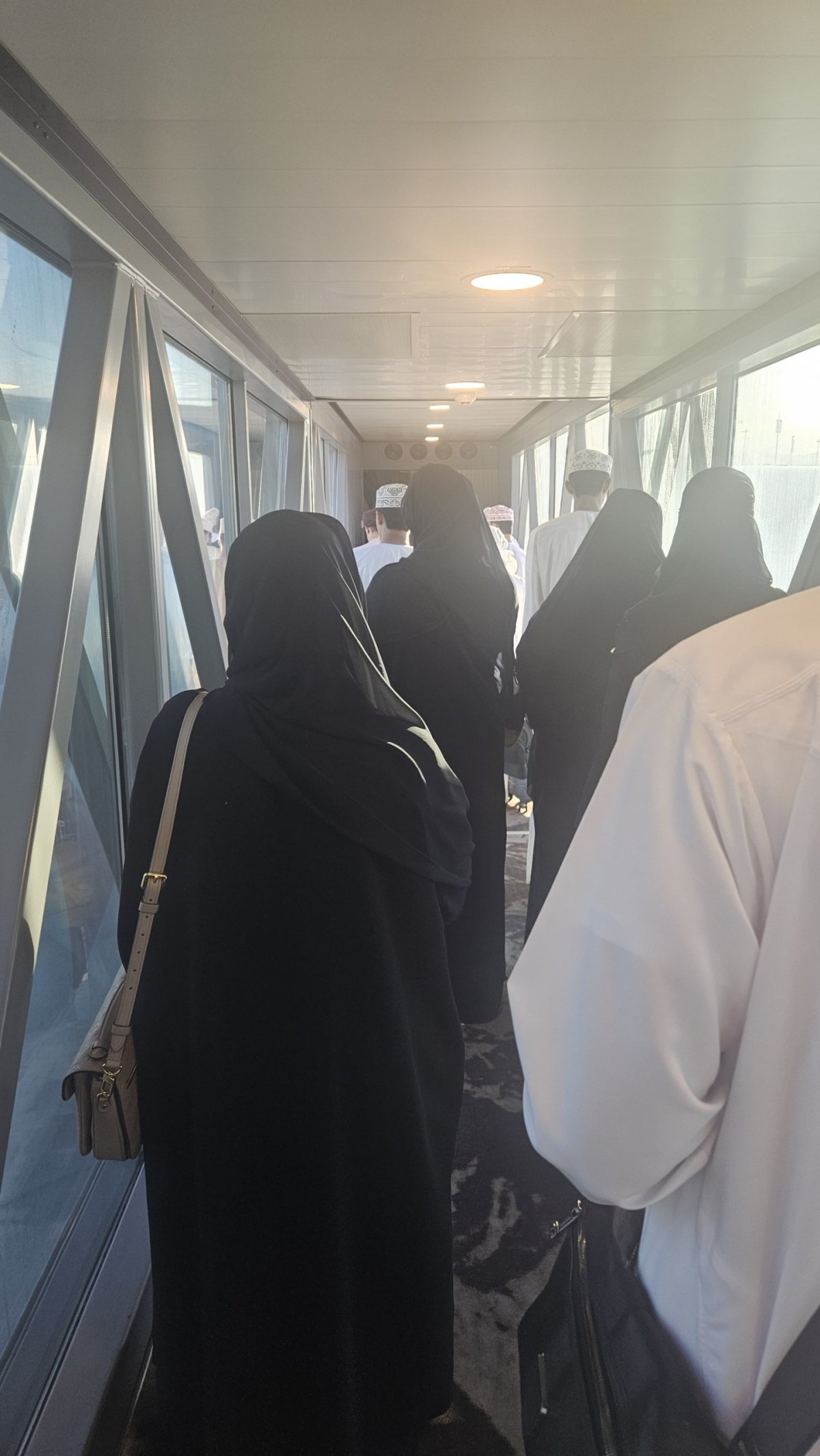 Nástup na vnitrostátní let