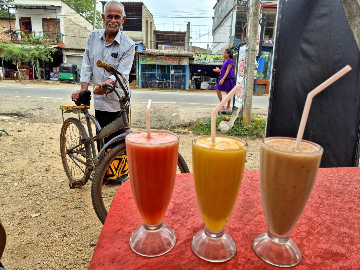 Smoothie u dědoušků