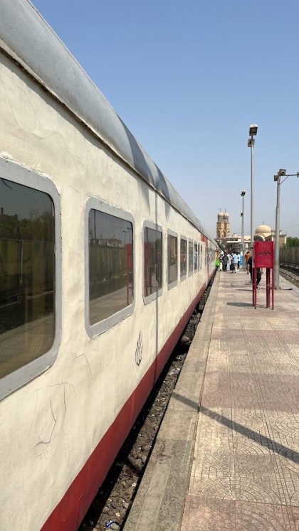 A náš vlak... trochu rozdíl.