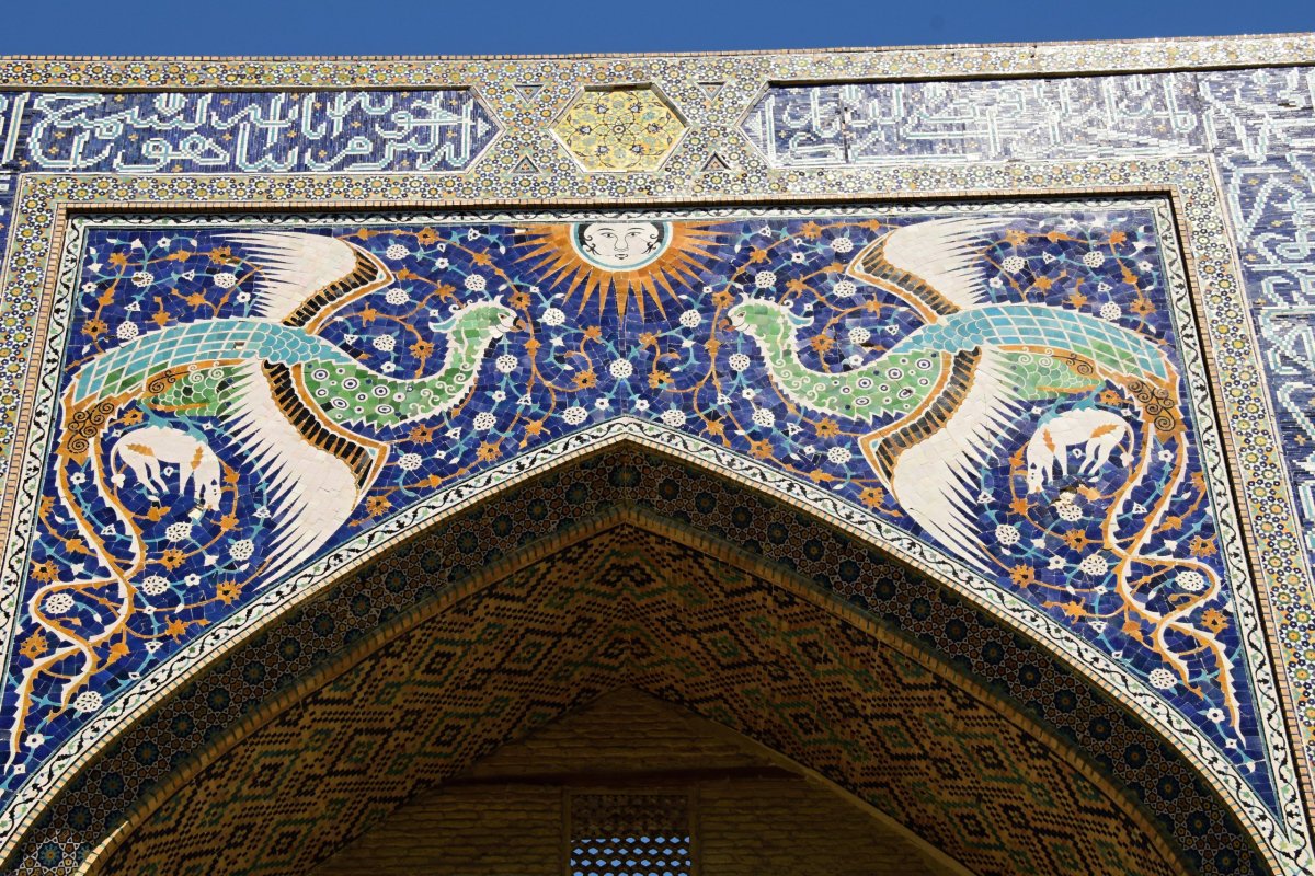 Mozaika na medrese Divanbegi