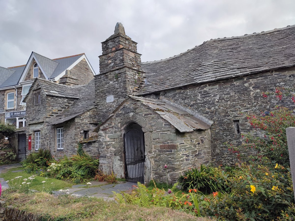 Tintagelská pošta stará asi 600 let