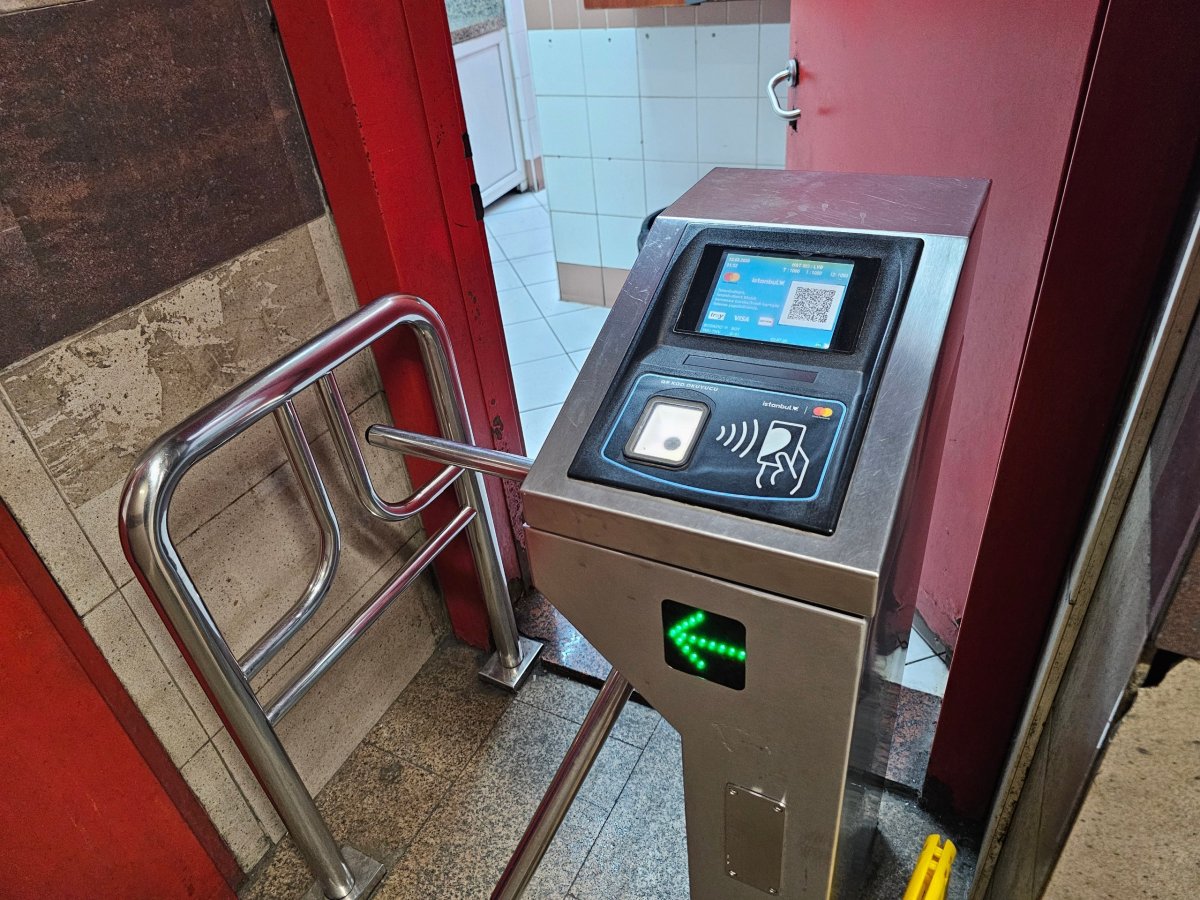 Veřejné WC ve stanici metra