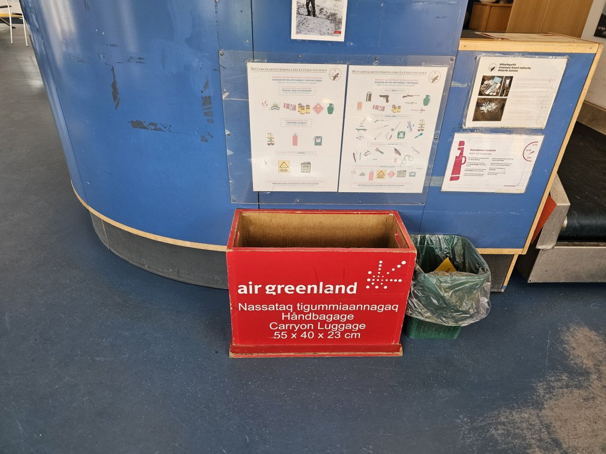 Šablona na příruční zavazadlo