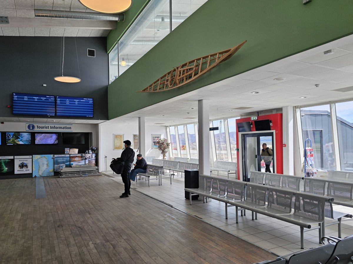 Terminál letiště Kangerlussuaq