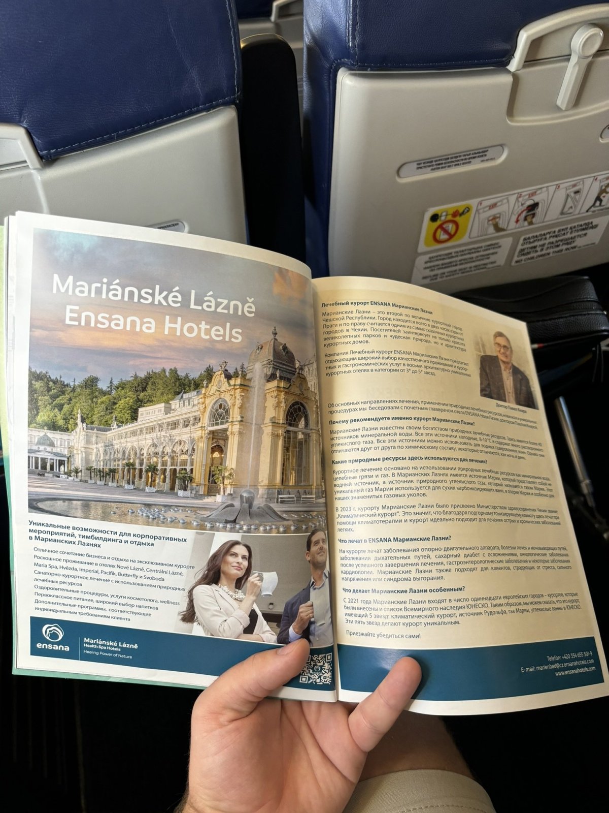 Propagace Česka na palubě SCAT Airlines