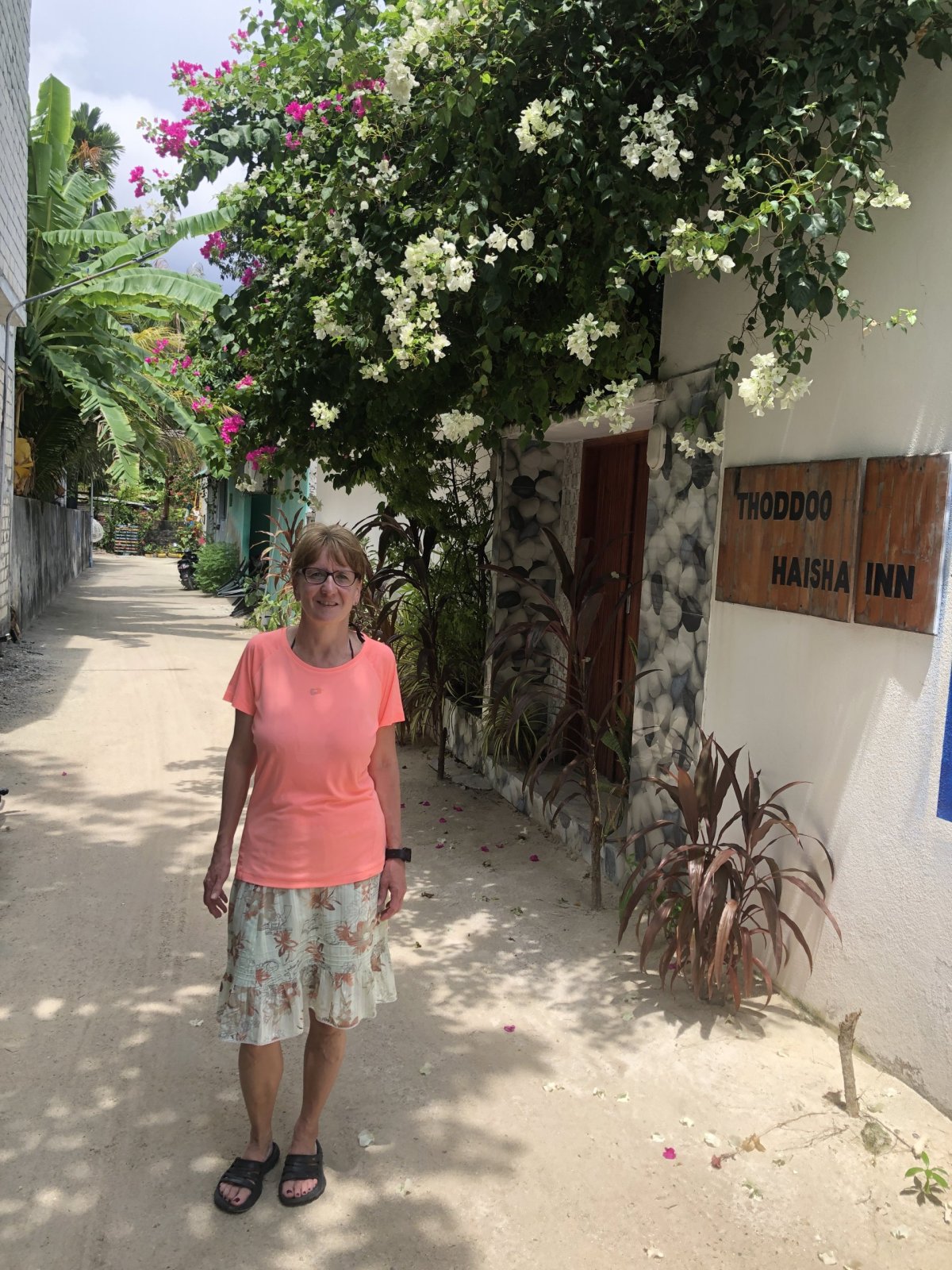 Vchod do ubytování