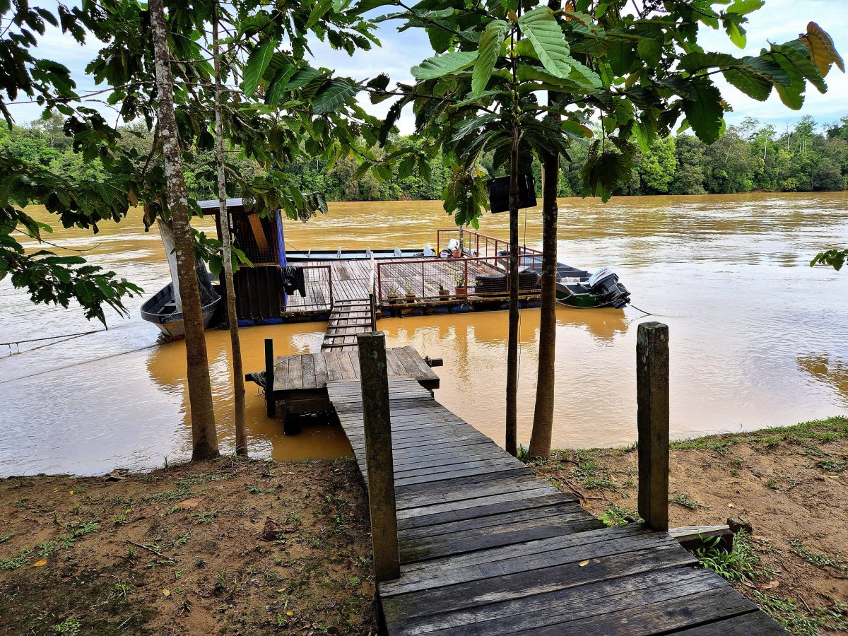 Řeka Kinabatangan