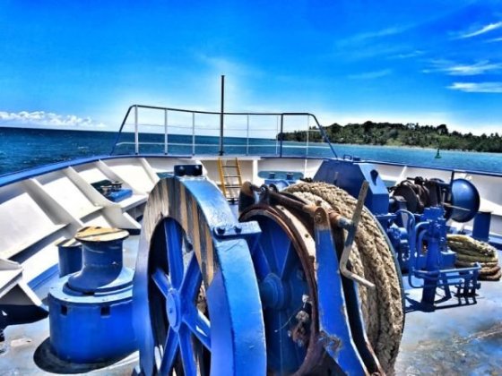 Trajekt z Boholu na Camiguin