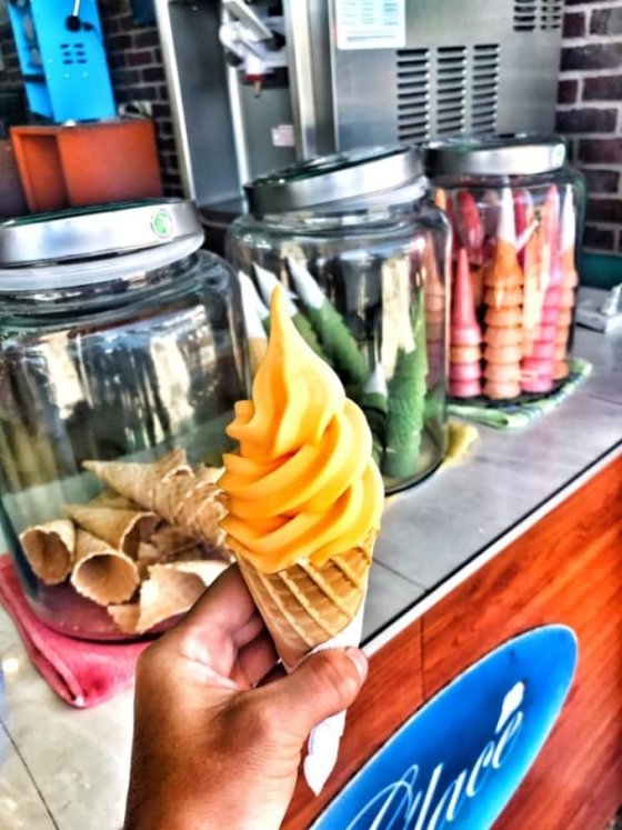 Nejlepší zmrzlina - jak jinak - mangová!