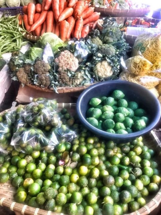 zeleninový trh v Jagně