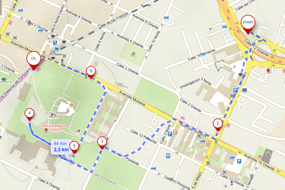 Jak jsme hledali vstup do areálu... / mapy.cz