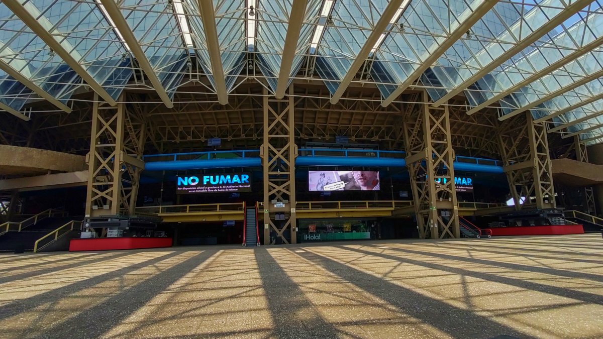 Nepřístupná část auditoria