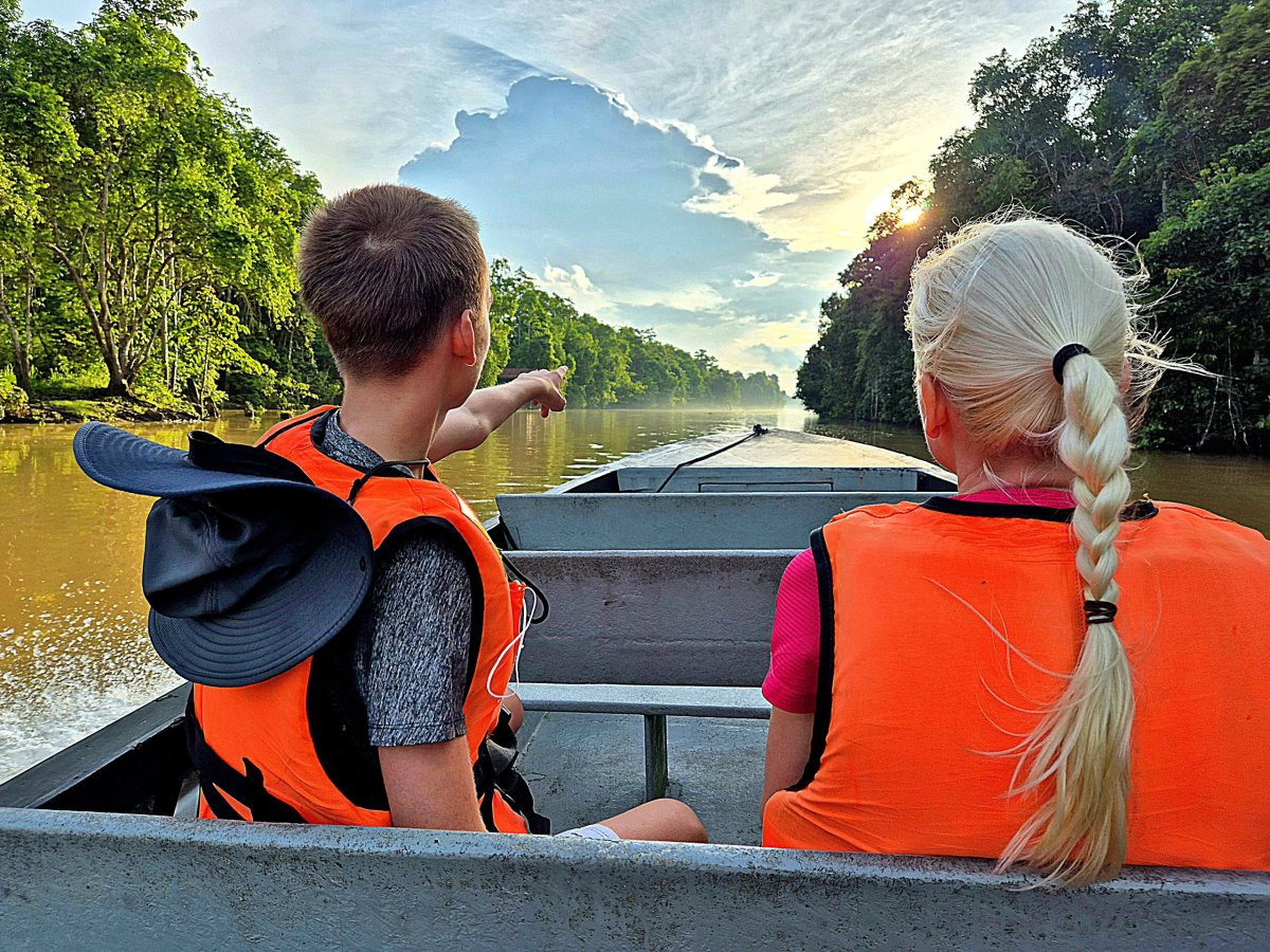Řeka Kinabatangan