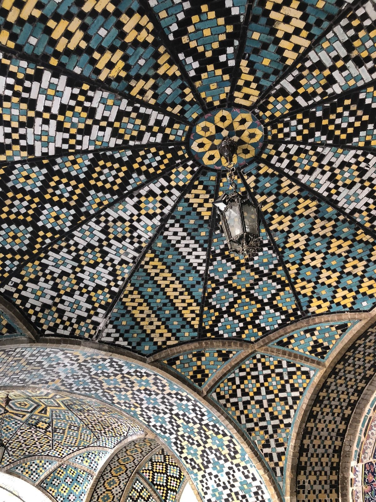 Golestanský palác v Teheránu.