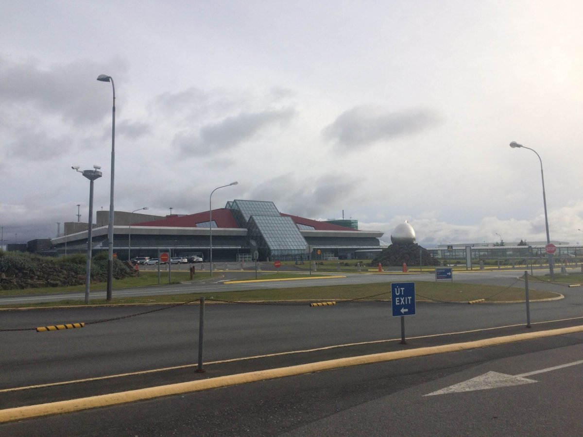 Letiště v Keflavíku
