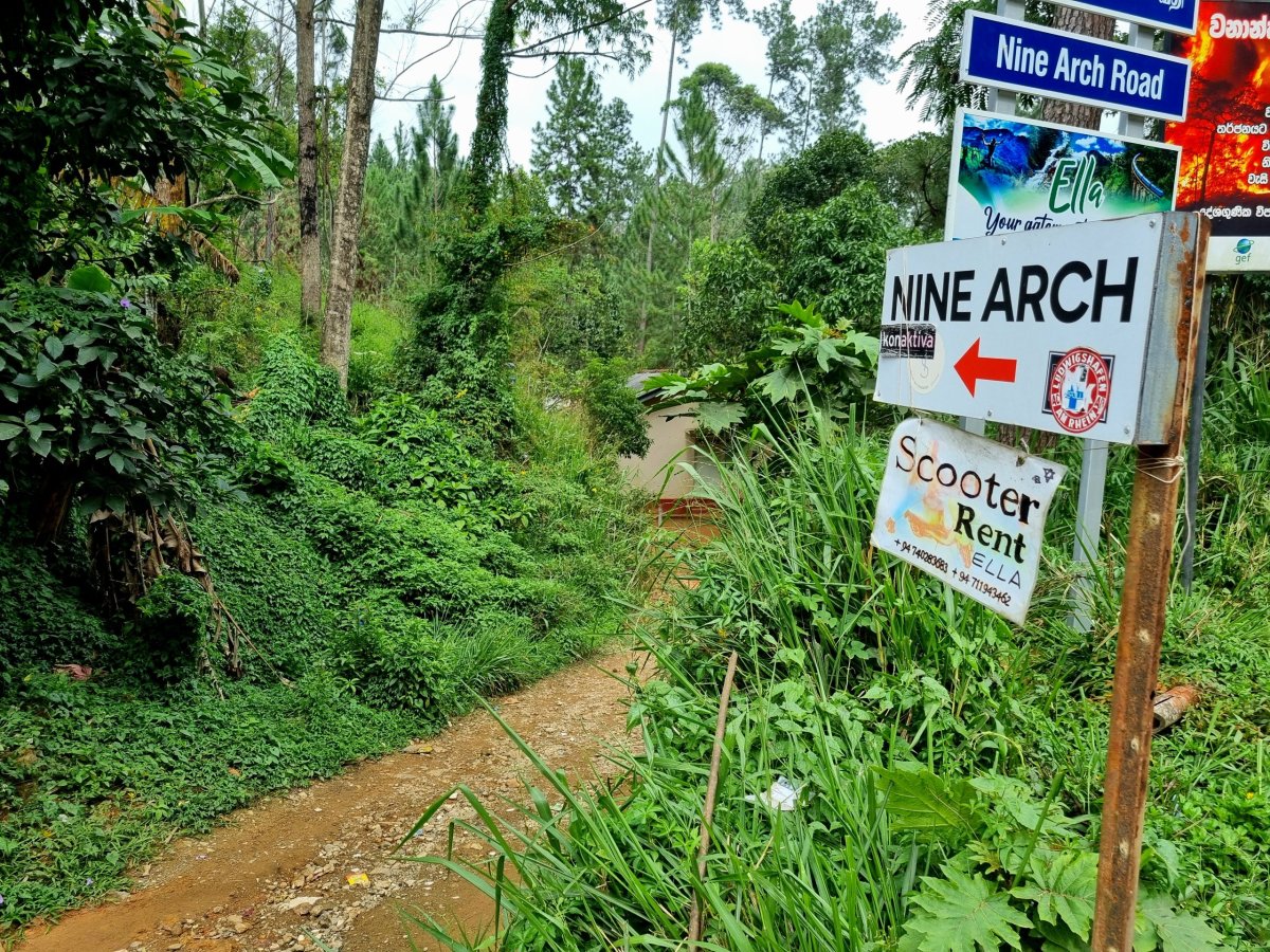 Cesta k Nine Arches Bridge