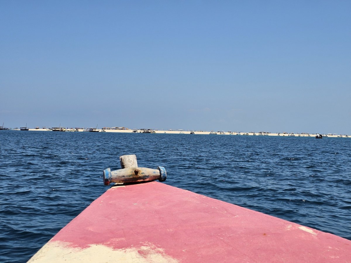 Plavba na Nakupenda Sandbank