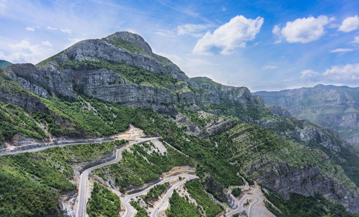 Albánské silnice