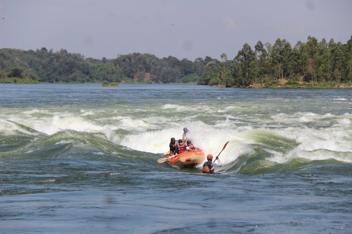 Rafting na Nilu