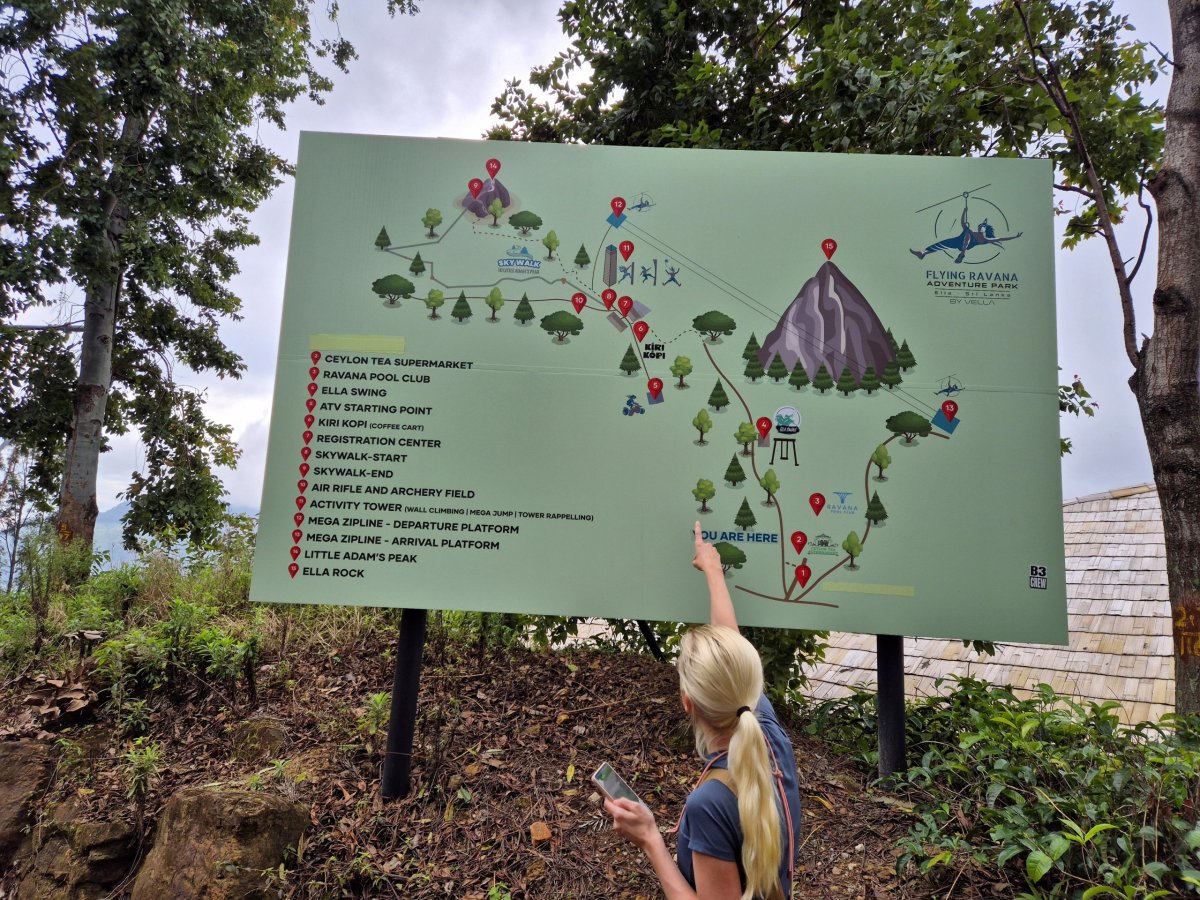 Cesta k Little Adam's Peak