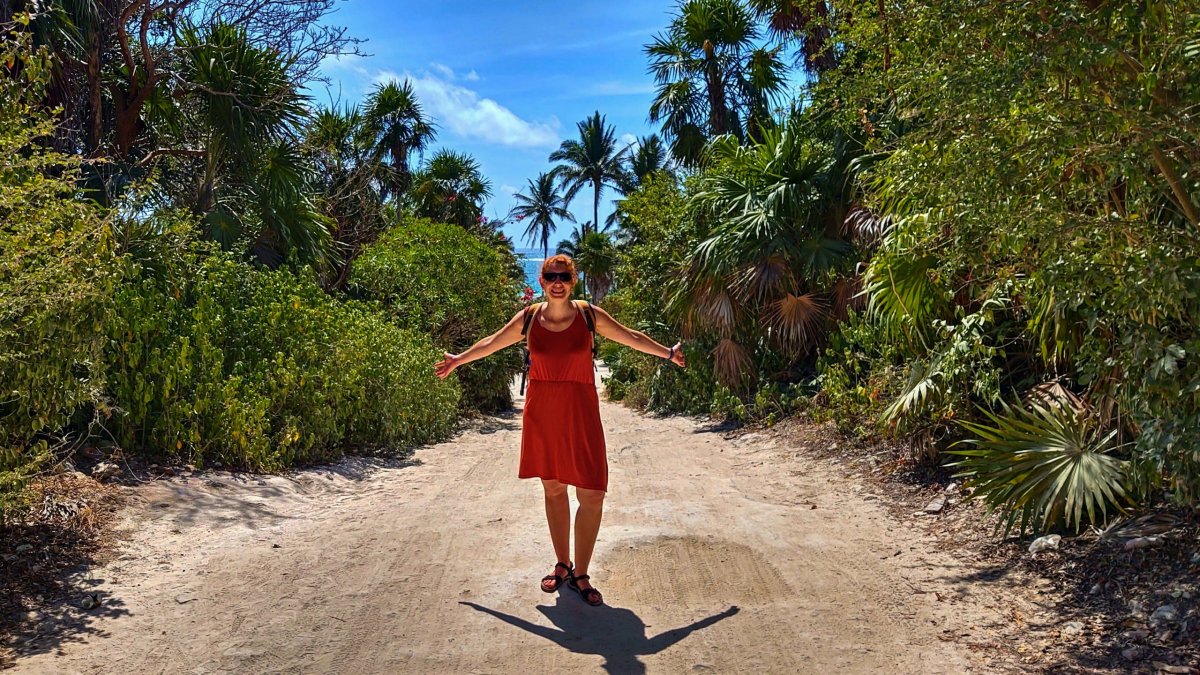 Vstup na Playa Santa Fe