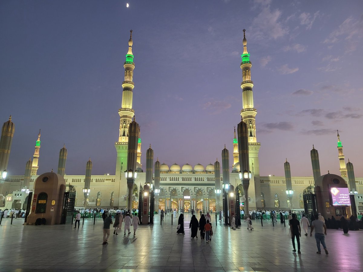 Prorokova mešita - hlavní brána