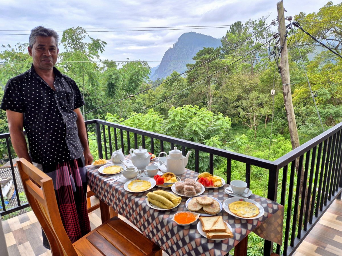 Snídaně v Little Hideaway