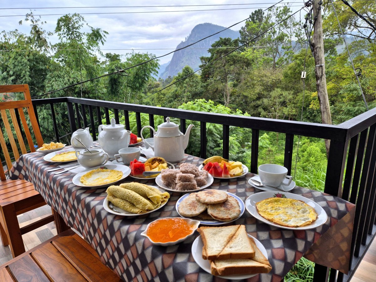 Snídaně v Little Hideaway