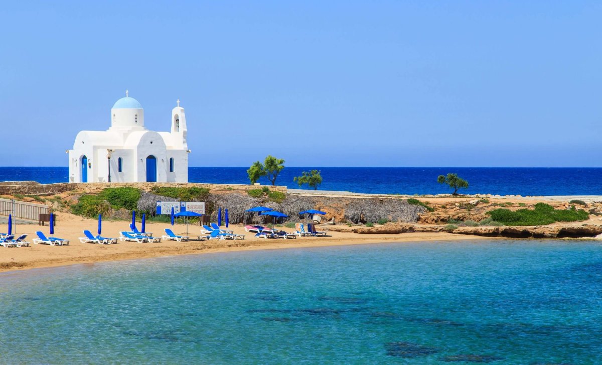 Pláže Kypr