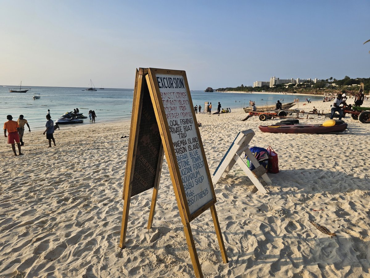 Kendwa, nabídka výletů