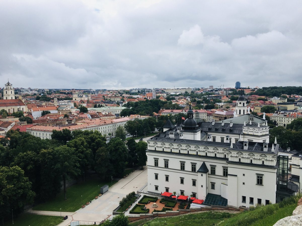 Pohled na Vilnius