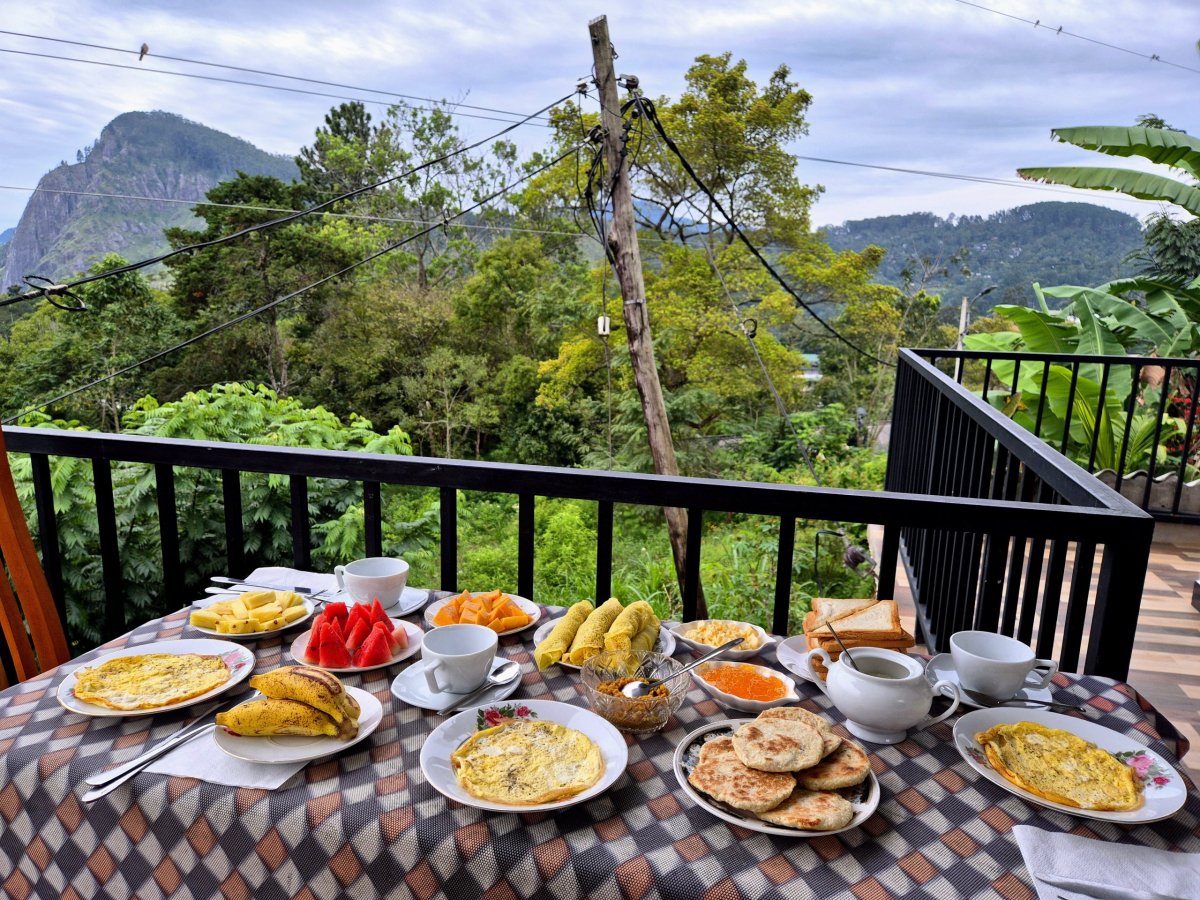 Snídaně v Little Hideaway