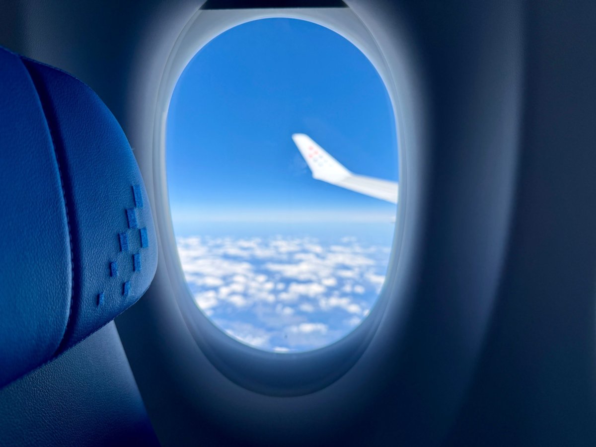 Croatia Airlines - detail sedadla