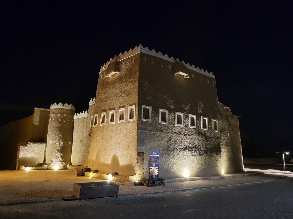 Qasr Ibn Rumman večer