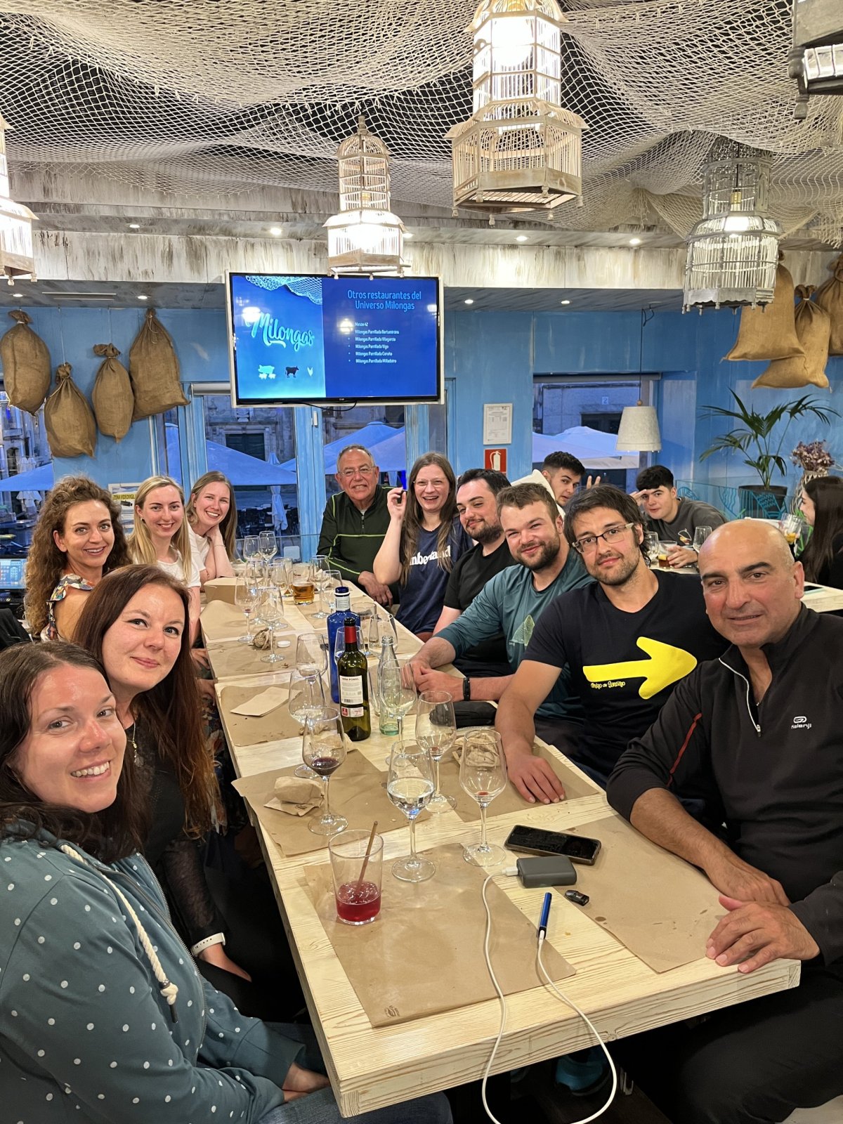 Poslední společná večeře :) Tapateria Milongas