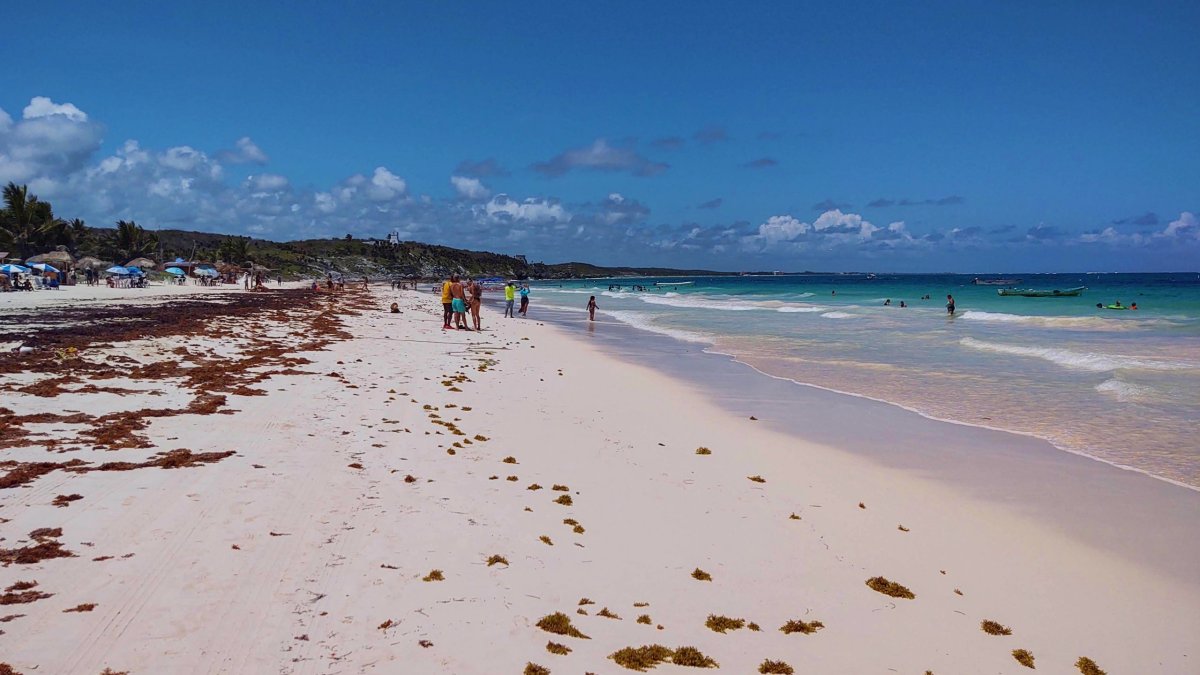 Poblíž lehátek je více živo