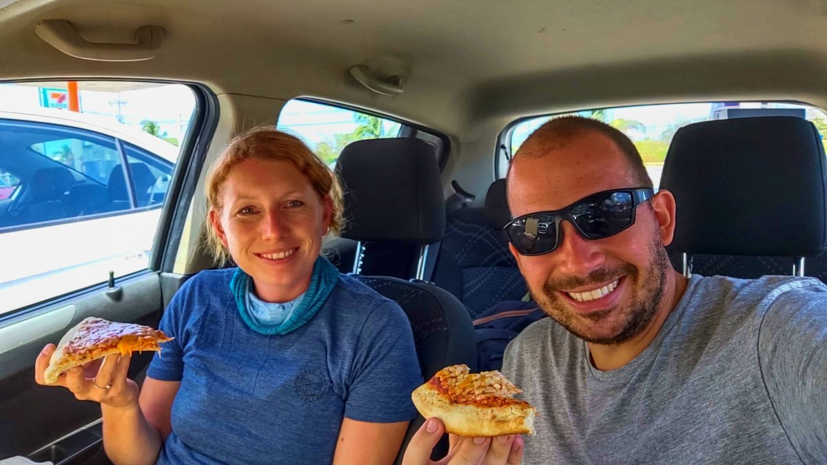 Pizza k obědu v 7-eleven