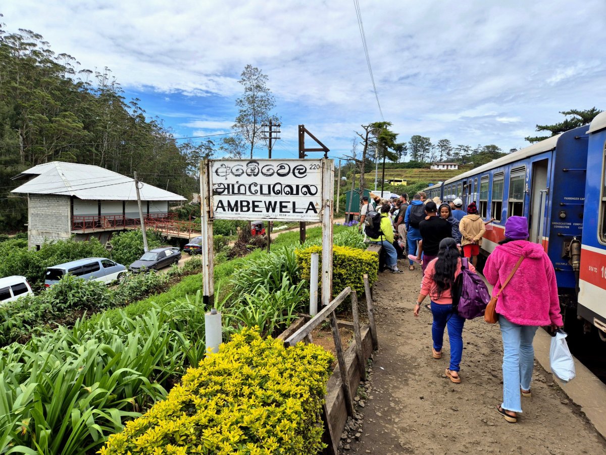 Nádraží v Ambewele