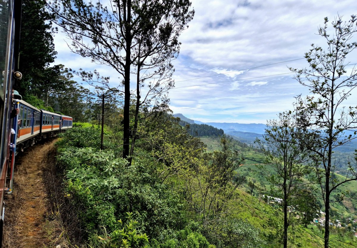 Malebná cesta vlakem