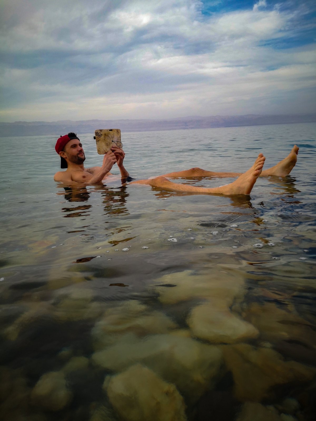 Koupání v Mrtvém moři