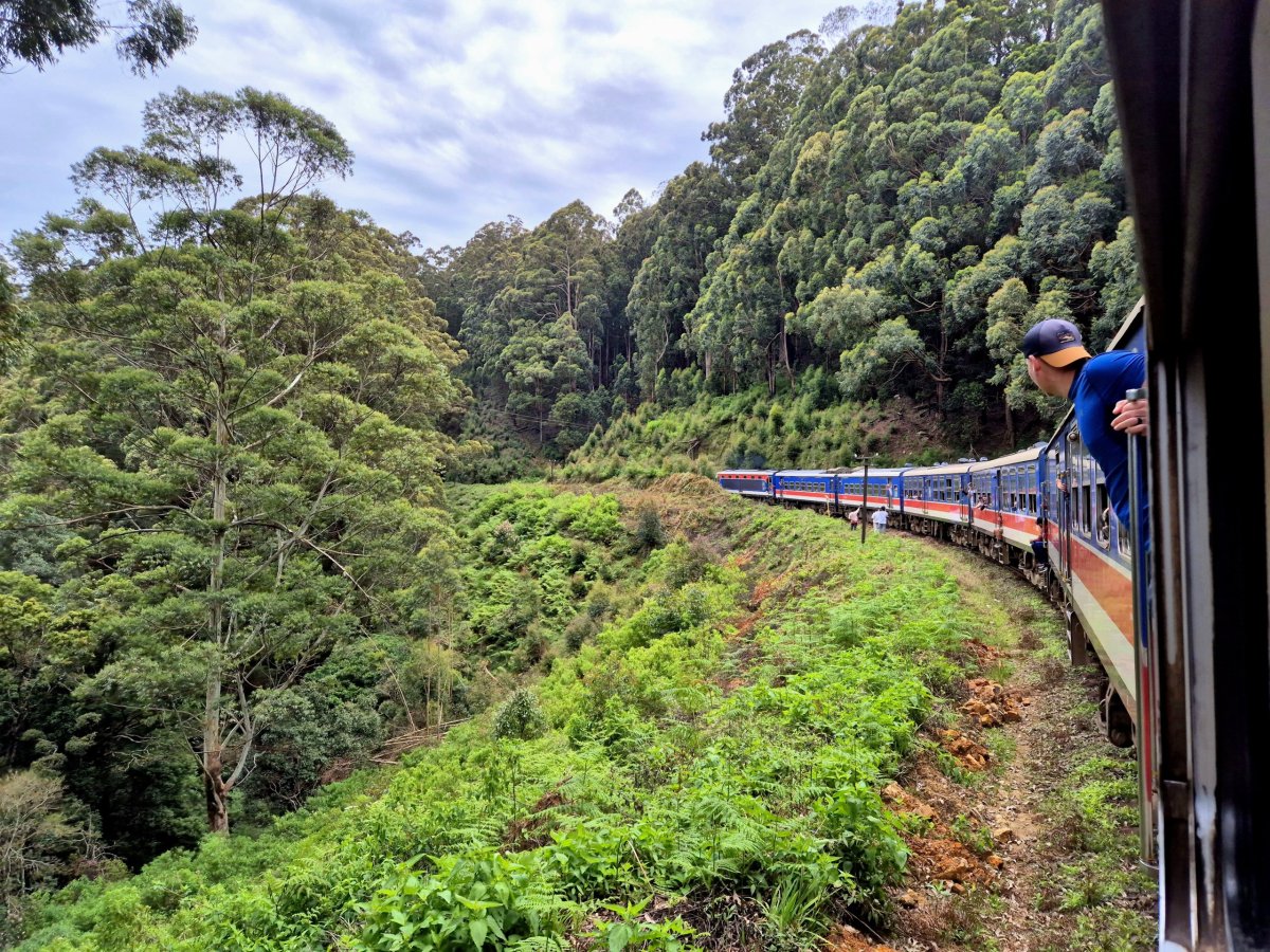 Malebná cesta vlakem