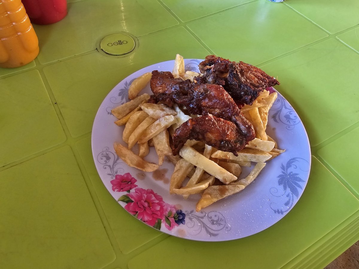 Moje večeře v Jambiani